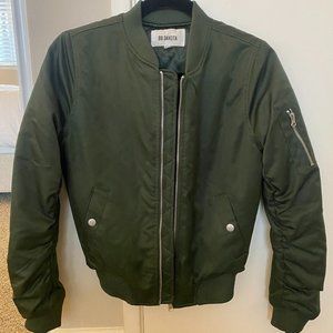 Army Green Bomber Jacket